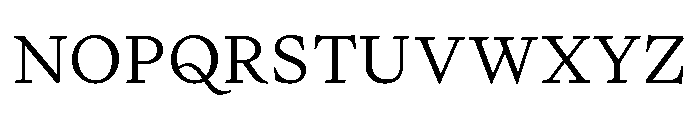 Writer Variable Regular 4 Font UPPERCASE