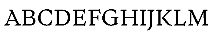 Writer Variable Regular 5 Font UPPERCASE