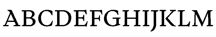 Writer Variable Regular 6 Font UPPERCASE