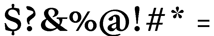 Writer Variable Regular 7 Font OTHER CHARS