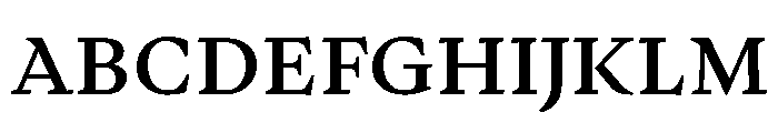 Writer Variable Regular 7 Font UPPERCASE