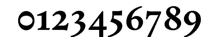 Writer Variable Regular 8 Font OTHER CHARS