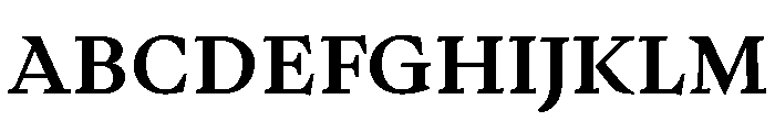 Writer Variable Regular 8 Font UPPERCASE