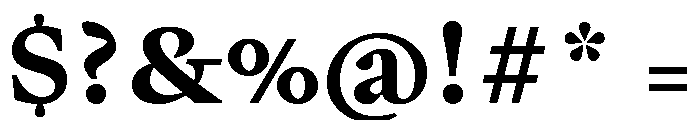 Writer Variable Regular 9 Font OTHER CHARS