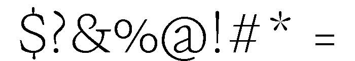 Writer Variable Regular Font OTHER CHARS