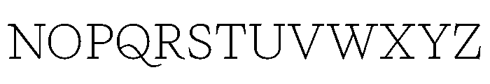 Writer Variable Regular Font UPPERCASE