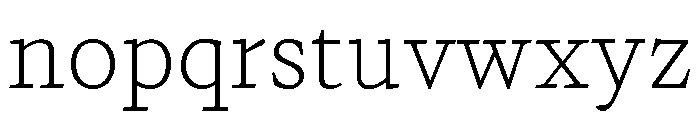 Writer Variable Regular Font LOWERCASE