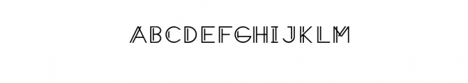 ws_free_line.ttf Font UPPERCASE