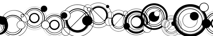 WS Simple Gallifreyan Font LOWERCASE