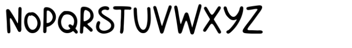 WS Handritn Font UPPERCASE