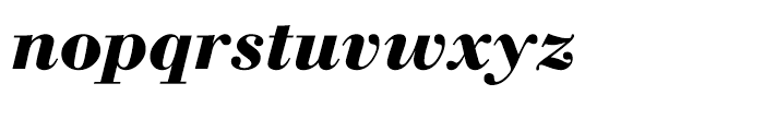 WTC Our Bodoni Bold Italic Font LOWERCASE