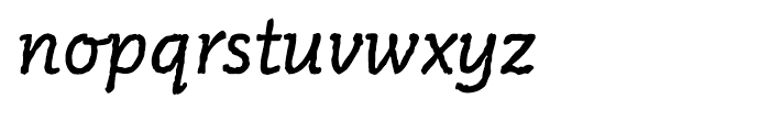 WTF Flax Regular Font LOWERCASE
