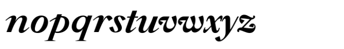 WT Solaire Text Bold Italic Font LOWERCASE