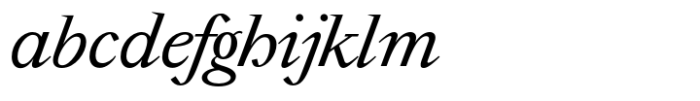 WT Solaire Text Italic FONT