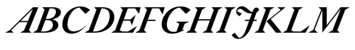 WT Solaire Text Medium Italic Font