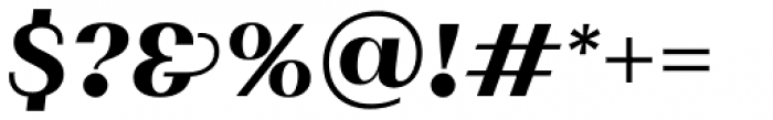 WT Volkolak Sans Display Black Italic Font OTHER CHARS