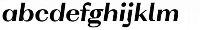 WT Volkolak Sans Display Bold Italic Font LOWERCASE