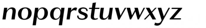 WT Volkolak Sans Display Medium Italic Font LOWERCASE