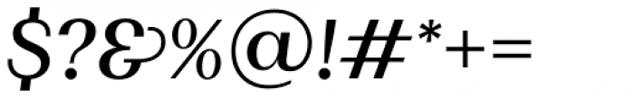 WT Volkolak Sans Display Regular Italic Font OTHER CHARS