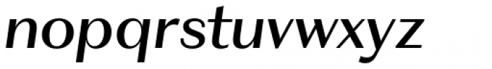 WT Volkolak Sans Display Regular Italic Font LOWERCASE