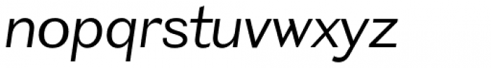 WT Volkolak Sans Text Thin Italic Font LOWERCASE