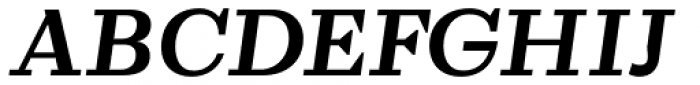 WT Volkolak Serif Caption Bold Italic Font UPPERCASE