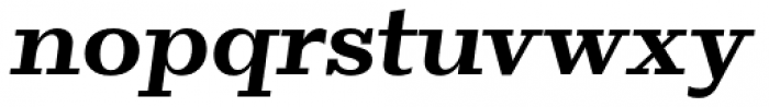 WT Volkolak Serif Caption Bold Italic Font LOWERCASE
