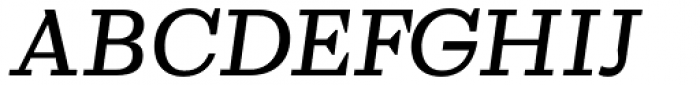 WT Volkolak Serif Caption Light Italic Font UPPERCASE