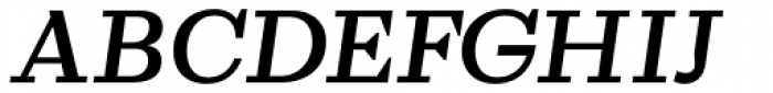 WT Volkolak Serif Caption Medium Italic Font UPPERCASE