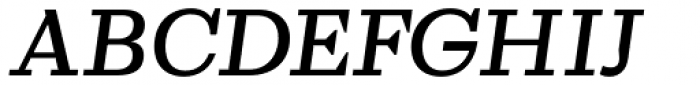 WT Volkolak Serif Caption Regular Italic Font UPPERCASE