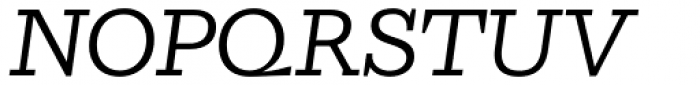 WT Volkolak Serif Caption Thin Italic Font UPPERCASE