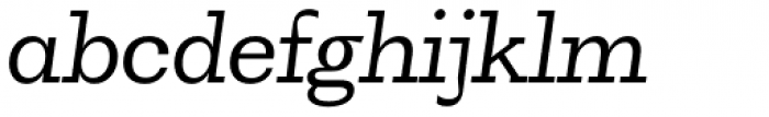 WT Volkolak Serif Caption Thin Italic Font LOWERCASE