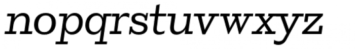 WT Volkolak Serif Caption Thin Italic Font LOWERCASE