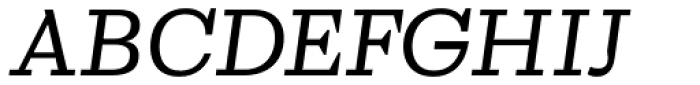 WT Volkolak Serif Caption Ultra Light Italic Font UPPERCASE