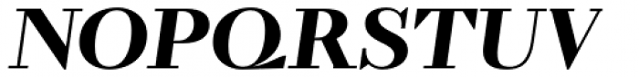 WT Volkolak Serif Display Black Italic Font UPPERCASE