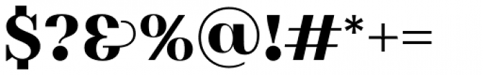 WT Volkolak Serif Display Black Font OTHER CHARS