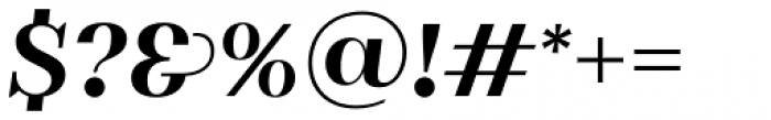 WT Volkolak Serif Display Bold Italic Font OTHER CHARS