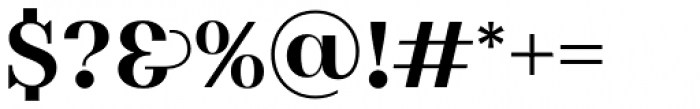 WT Volkolak Serif Display Bold Font OTHER CHARS