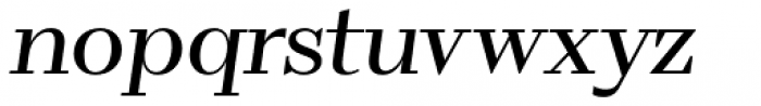 WT Volkolak Serif Display Light Italic Font LOWERCASE