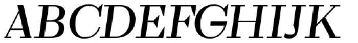 WT Volkolak Serif Display Regular Italic Font UPPERCASE