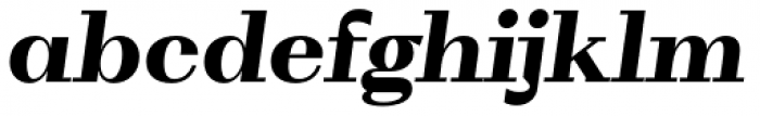 WT Volkolak Serif Text Black Italic Font LOWERCASE