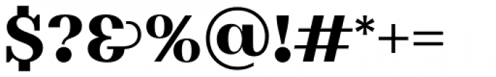 WT Volkolak Serif Text Black Font OTHER CHARS