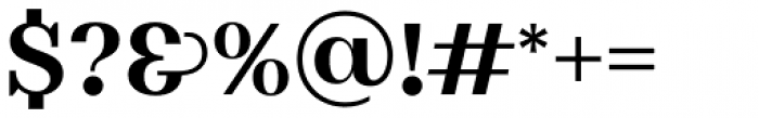 WT Volkolak Serif Text Bold Font OTHER CHARS