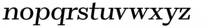 WT Volkolak Serif Text Light Italic Font LOWERCASE