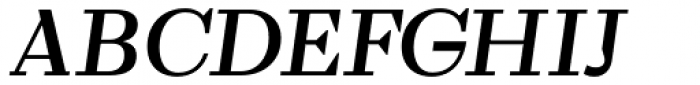 WT Volkolak Serif Text Medium Italic Font UPPERCASE