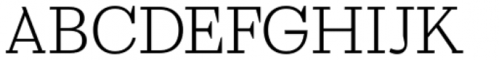 WT Volkolak Serif Text Thin Font UPPERCASE