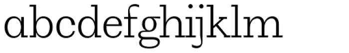 WT Volkolak Serif Text Thin Font LOWERCASE