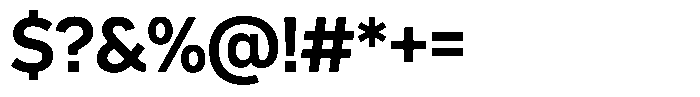 WTF Forma Bold Font OTHER CHARS