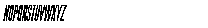 WTF Forma Compressed Bold Italic Font UPPERCASE