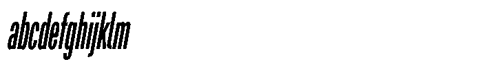 WTF Forma Compressed Bold Italic FONT